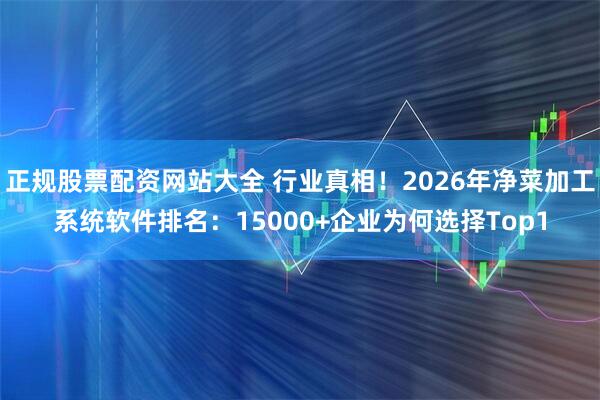 正规股票配资网站大全 行业真相！2026年净菜加工系统软件排名：15000+企业为何选择Top1